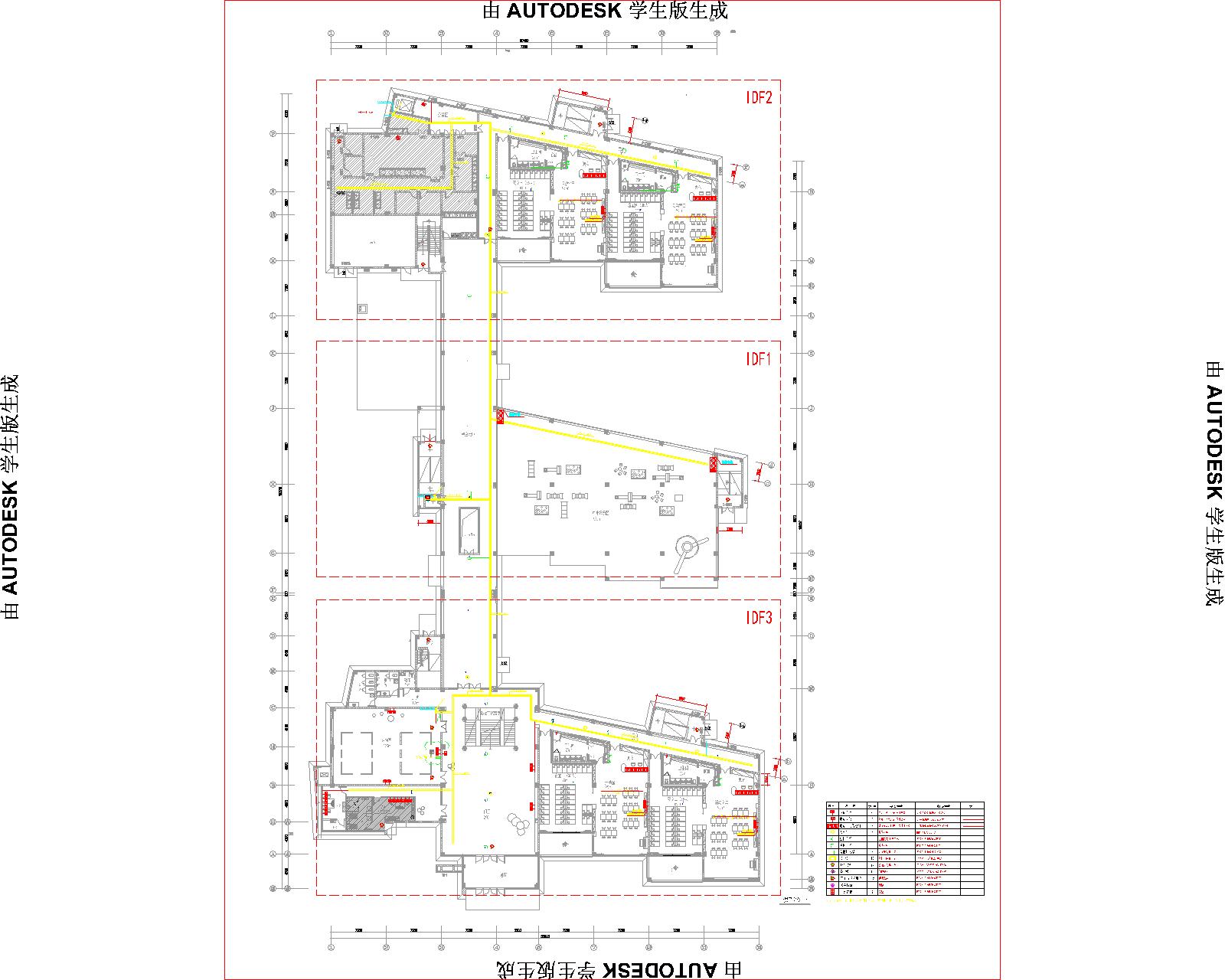 某幼儿园弱电系统施工图纸