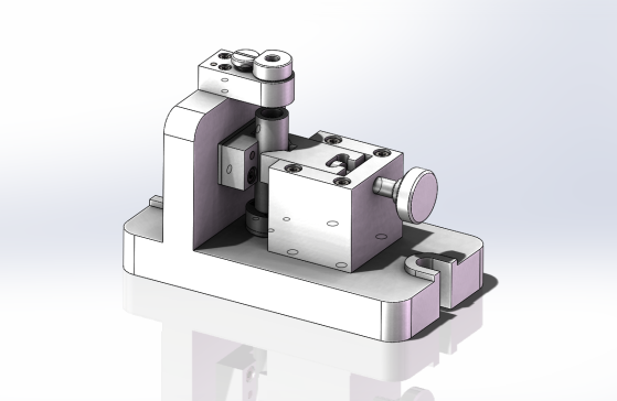 轴套钻孔夹具设计(CAD+SW三维)