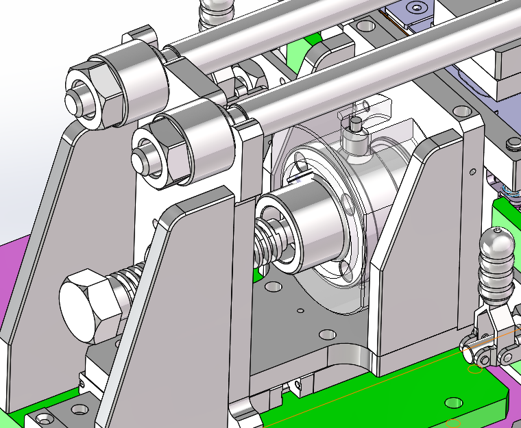 创新能源锂电池激光侧缝焊接手工夹具