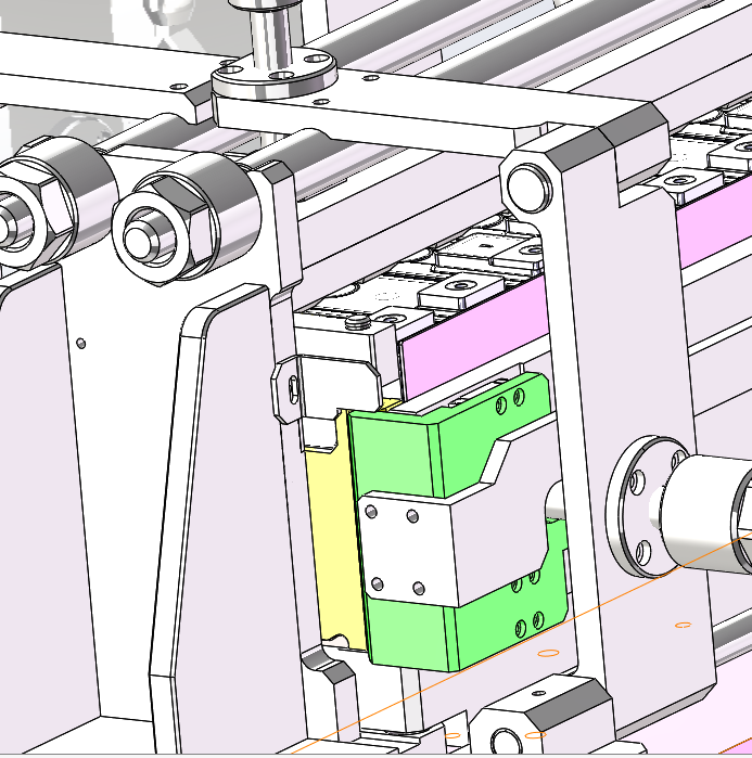 创新能源锂电池激光侧缝焊接手工夹具