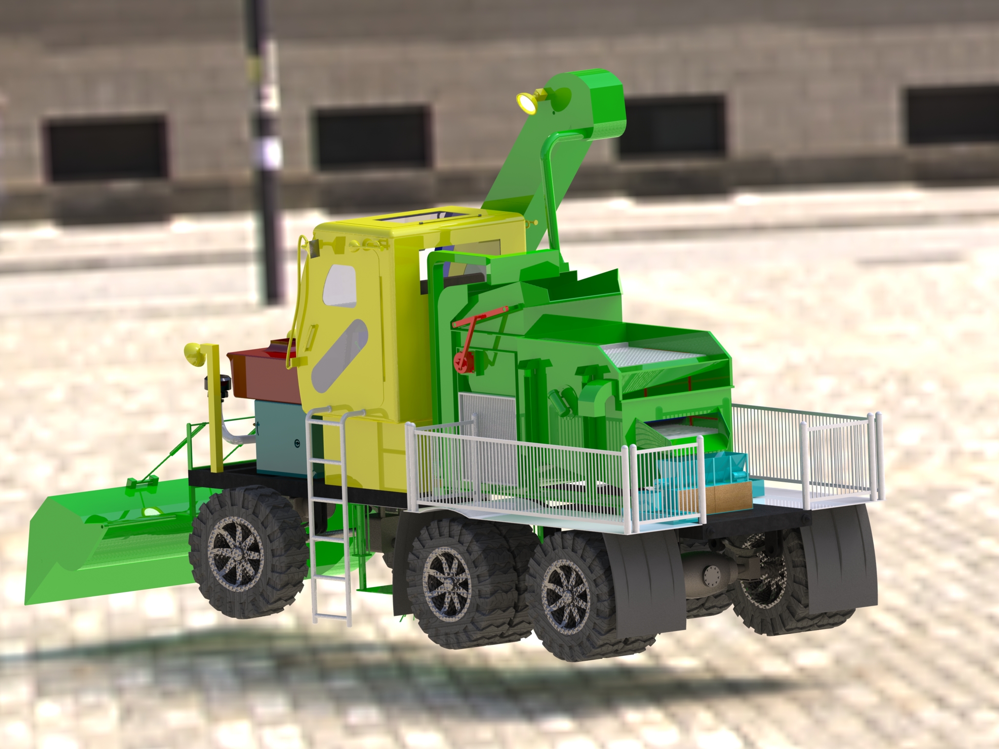 粮食收集装袋机