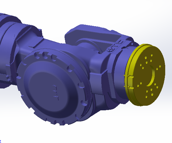 安川MH225六轴关节机器人模型