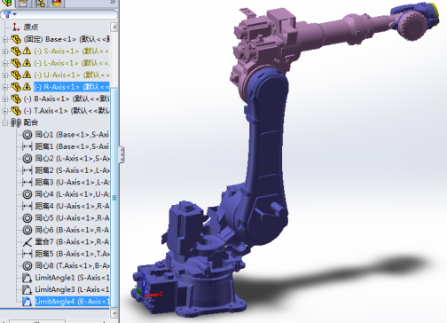 安川motomanMH110关节机器人模型