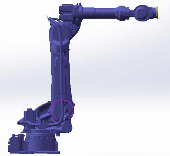 安川MH225六轴关节机器人模型