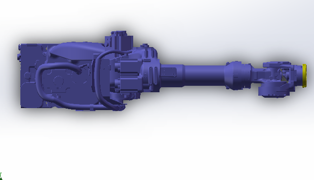 安川MH225六轴关节机器人模型