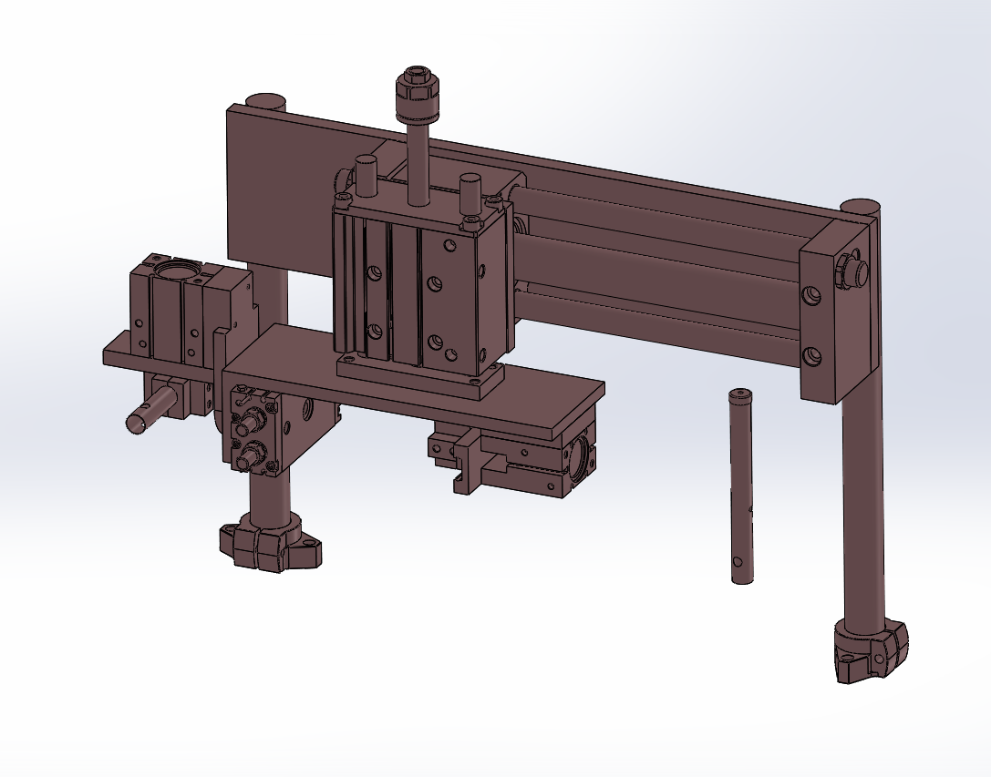 管冲孔端盖组装自动设备
