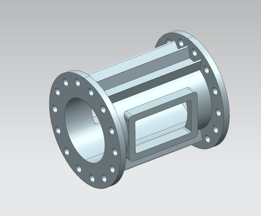 筒体镋孔夹具(CAD图+UG三维)