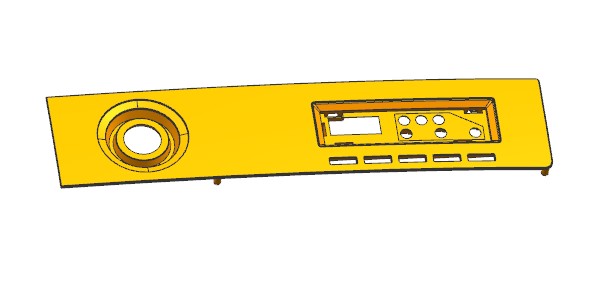 干衣机控制面板注塑模具