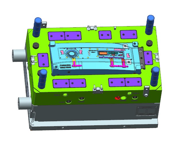 干衣机控制面板注塑模具