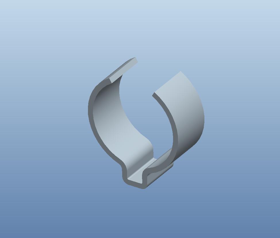 弹簧片弯曲模（CAD图+Proe三维）