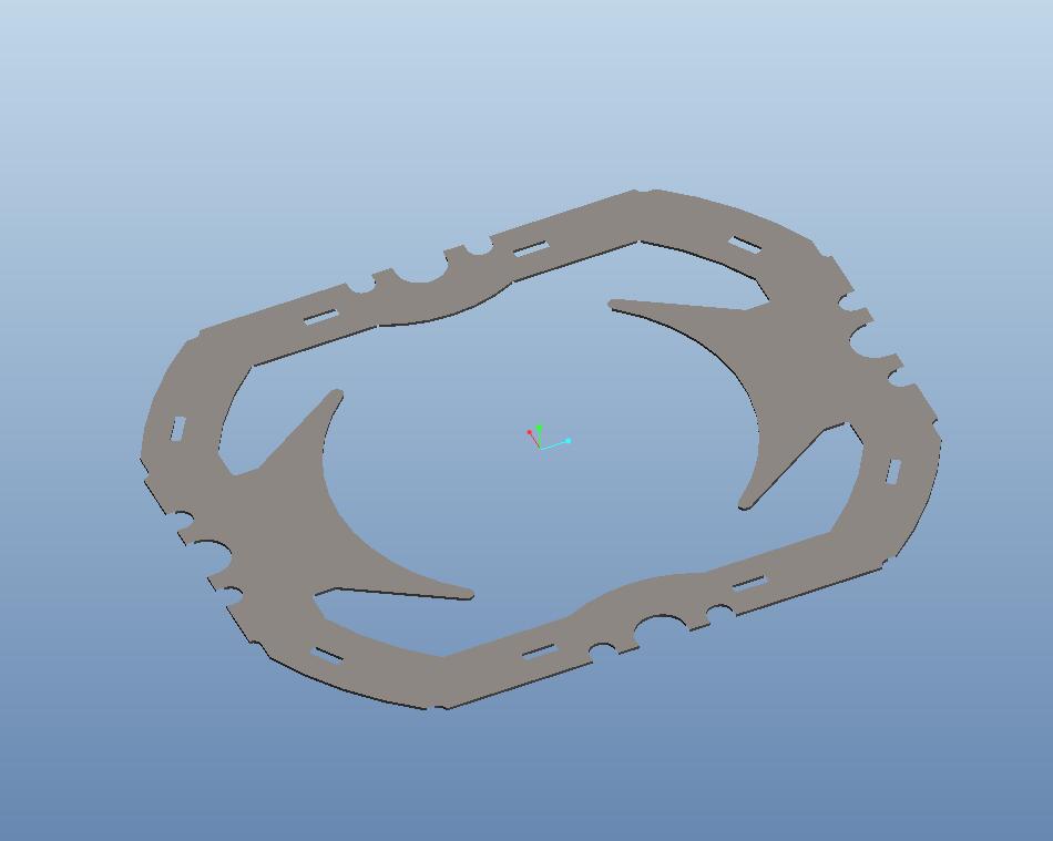 直流无刷电机转子级进模(CAD图+Proe三维)