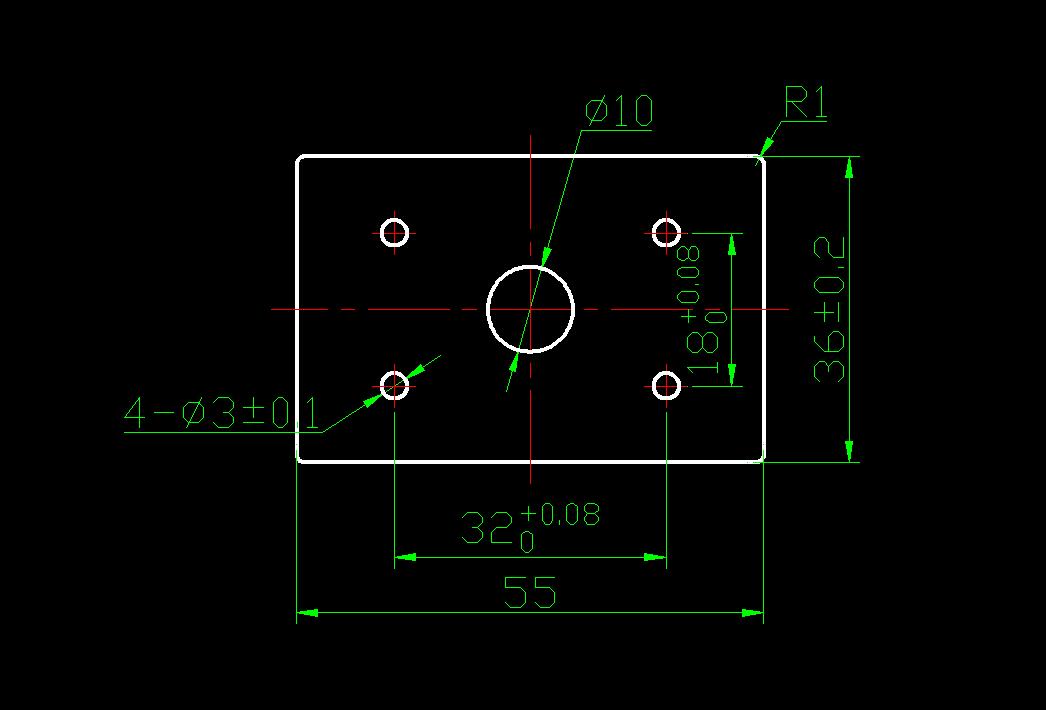 连接座冲孔落料复合模(CAD图+UG三维)