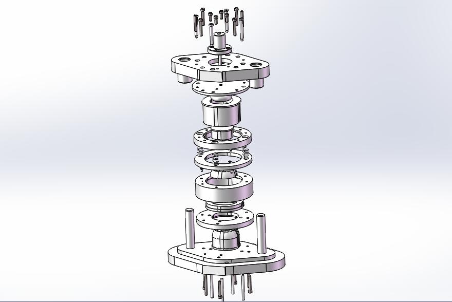天花灯外罩拉深模(CAD图+SW三维)