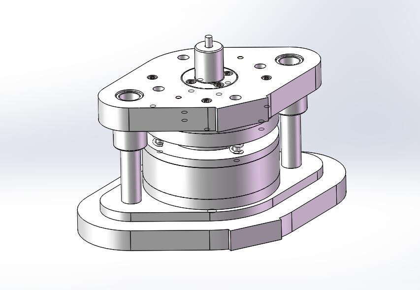 天花灯外罩拉深模(CAD图+SW三维)