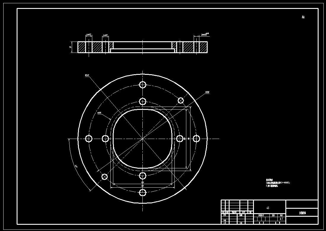 天花灯外罩拉深模(CAD图+SW三维)