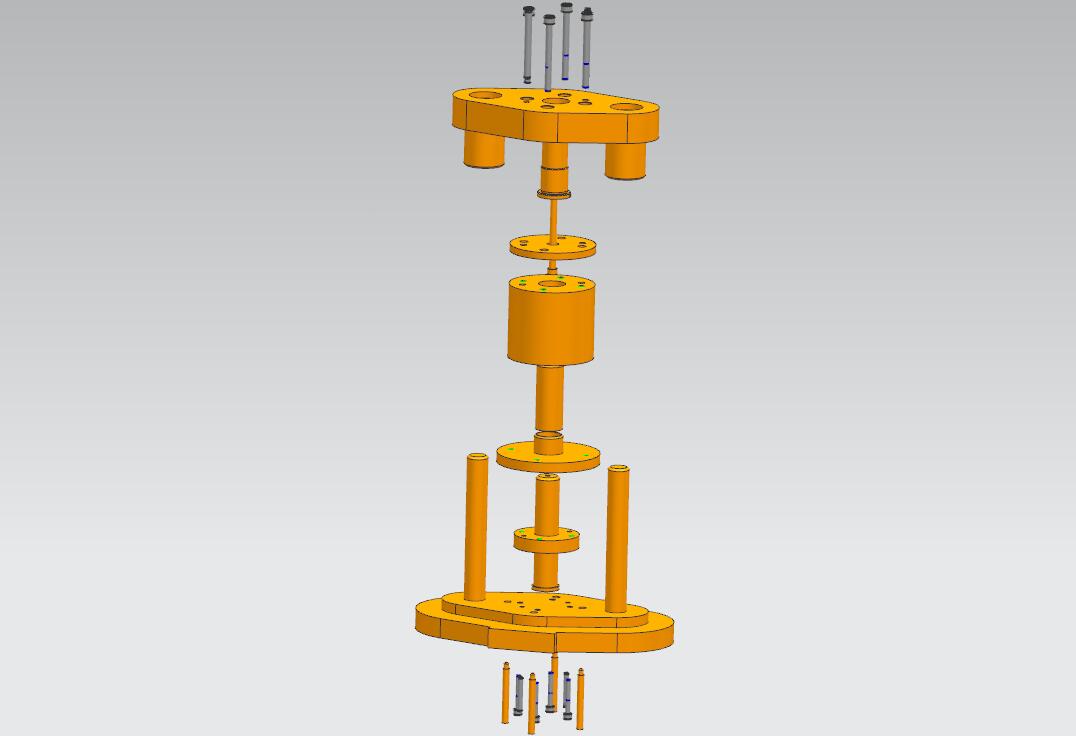 圆筒件拉深模(CAD图+UG三维)