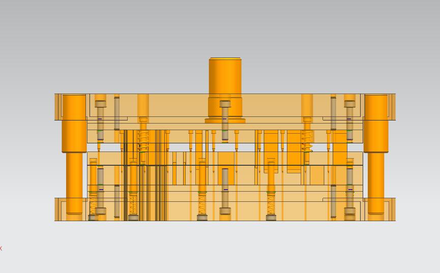 电刷支架级进模(CAD图+UG三维)
