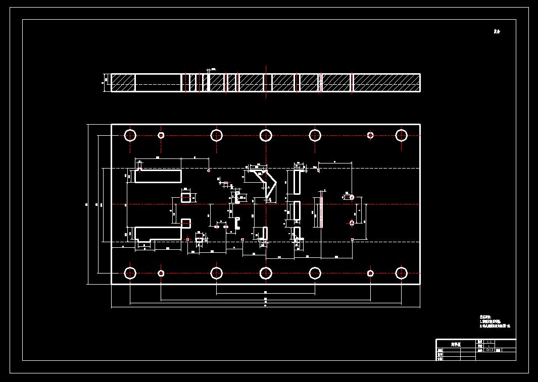 上下罩盖级进模(CAD图+Proe三维)
