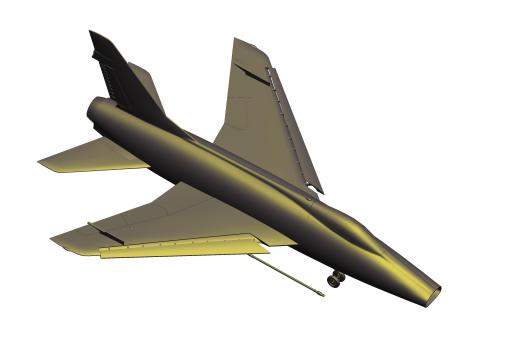 飞机模型逆向建模模型