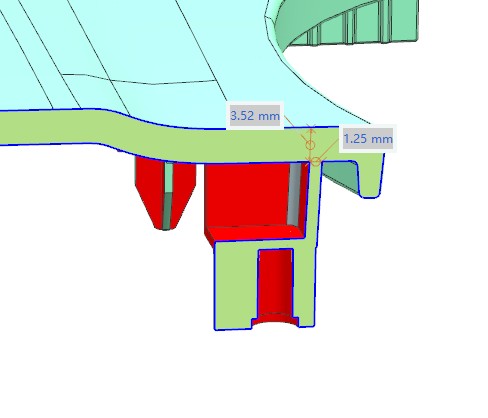 极冷极热汽车上盖板注塑模具