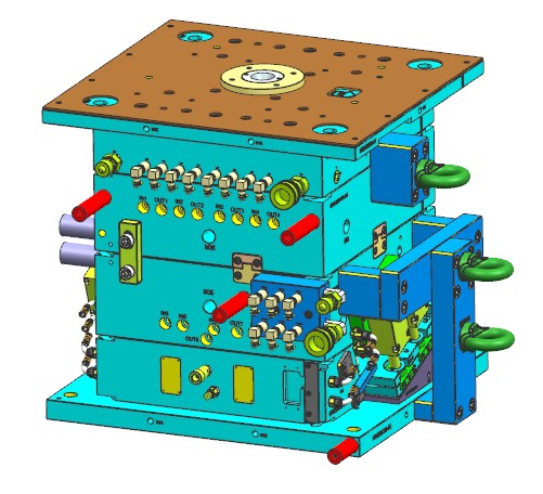 汽车仪表板左右装饰条注塑模具