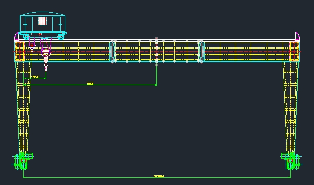 20吨厂内龙门吊起重机