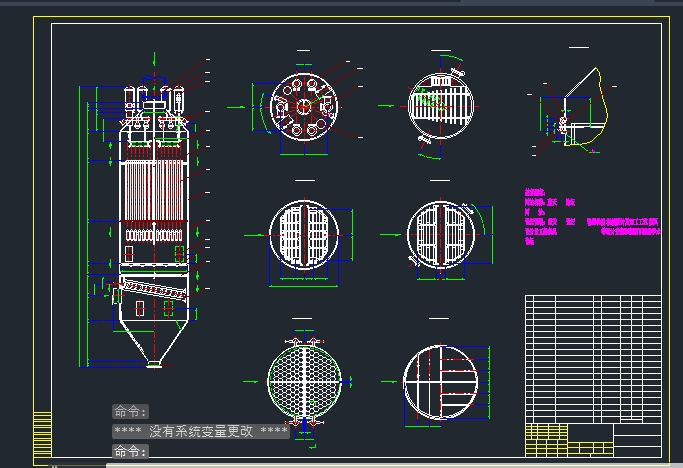 DF144型蜂窝式电除尘器总图