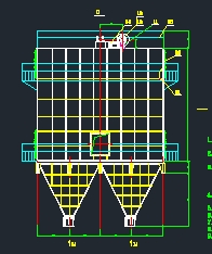 KLDC400-6抗结露玻纤袋除尘器总图