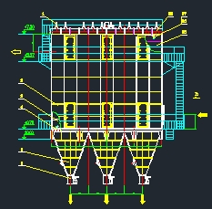 KLDC400-6抗结露玻纤袋除尘器总图