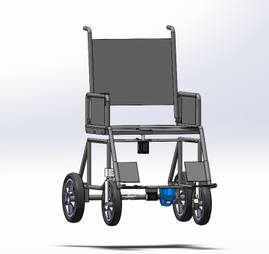 折叠电动轮椅的设计