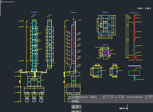 分离式立交桥设计CAD施工图