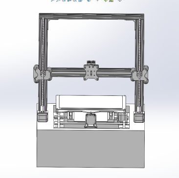 双头近场直喷3D打印机的设计