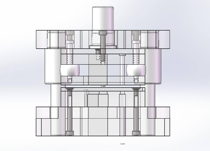 硅钢片级进模(CAD图+SW三维+工作动画)