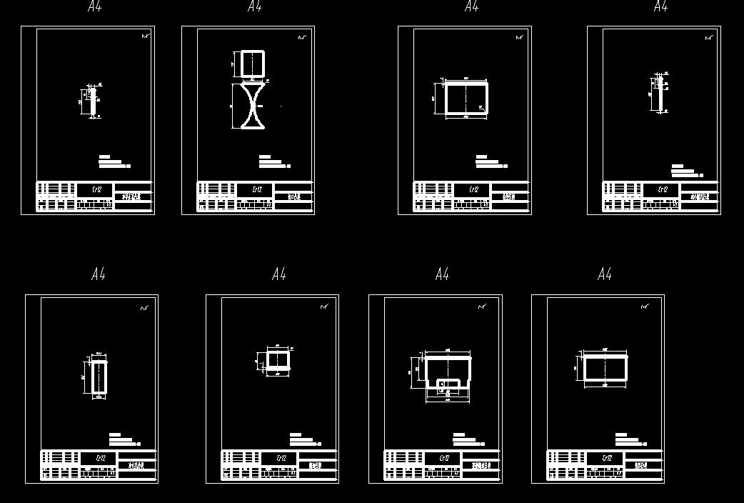端盖级进模(CAD图+UG三维+工作动画)