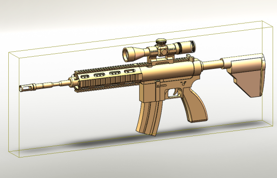 玩具枪M416