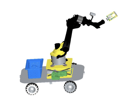 果实采摘机械手的设计与仿真【三维SW】小车式带果篮474280===250