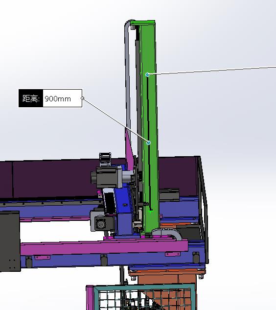 齿轮齿条伺服驱动龙门码垛三坐标机械手