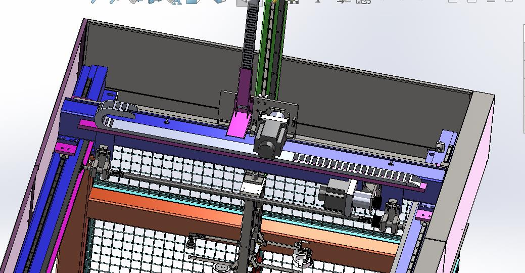 齿轮齿条伺服驱动龙门码垛三坐标机械手