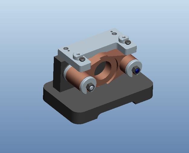 拔叉钻M8底孔夹具(CAD图+Proe三维+说明书)