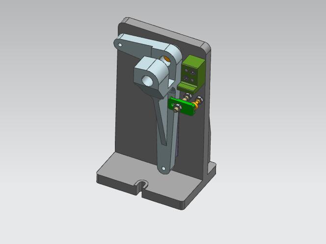 连接杆铣槽夹具（CAD图+UG三维）