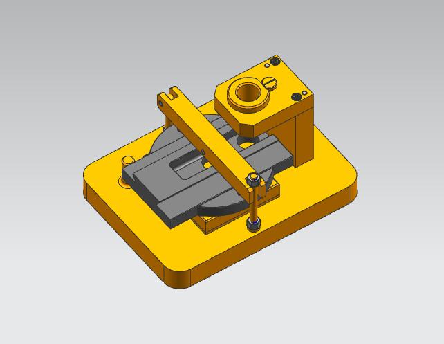 刀架钻孔夹具设计（CAD图+UG三维）