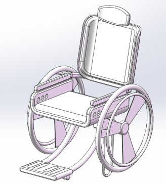 sw轮椅模型