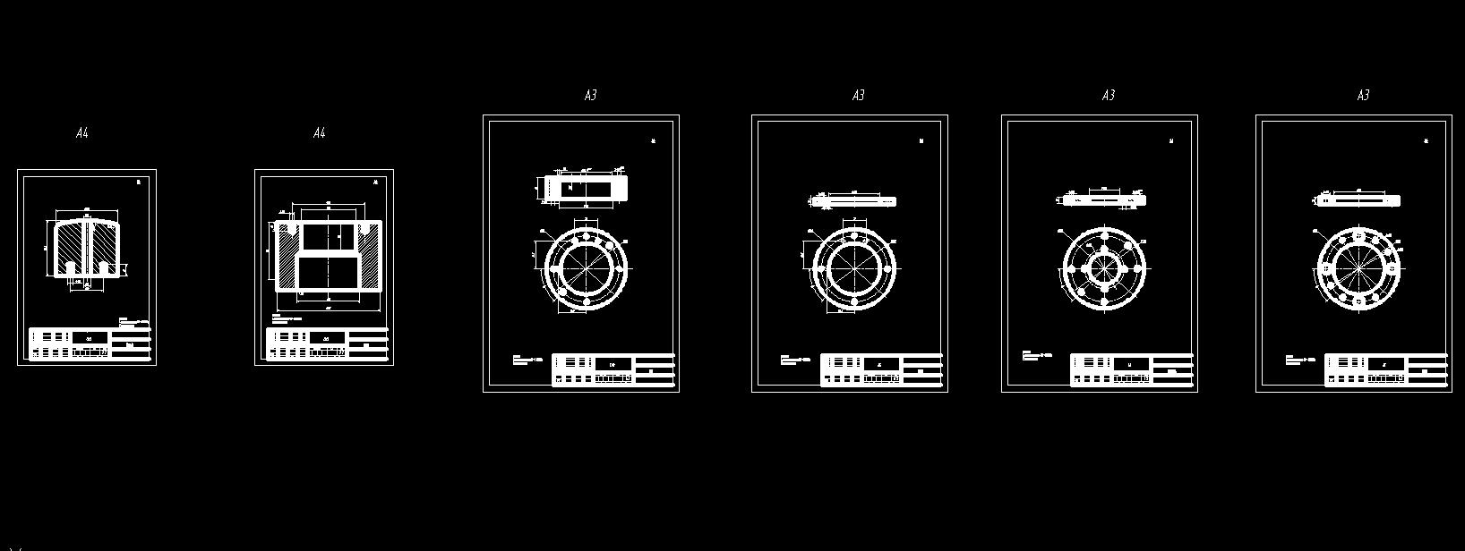 保温瓶内胆底拉深模(CAD图+SW三维)