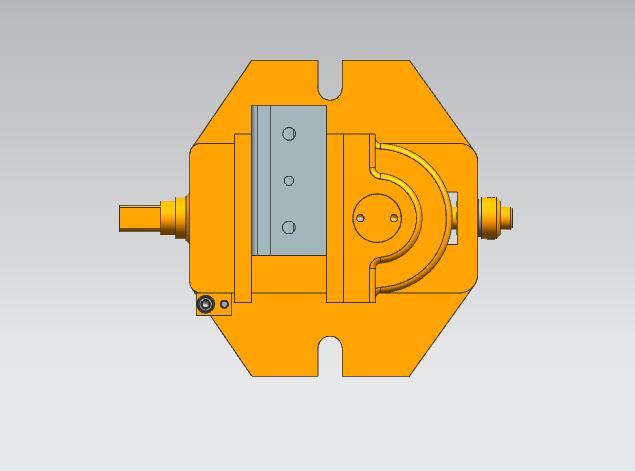 拨叉铣面夹具(CAD图+UG三维)