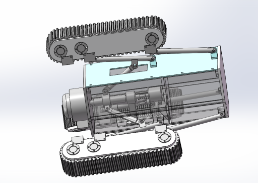 变径管道机器人设计资料SW+CAD+说明书