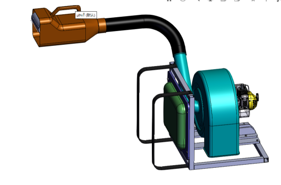 手持气吸式采棉机构的设计【含三维SW+7张CAD图纸+说明书】