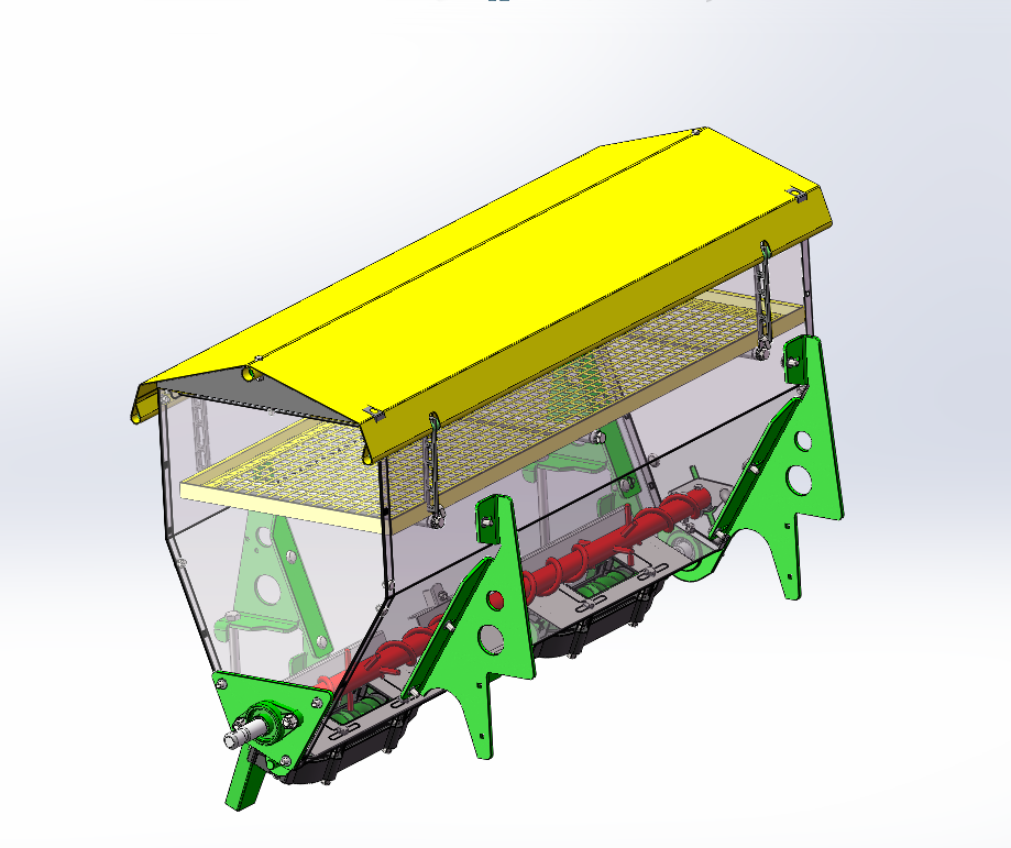 有机肥肥料箱总成