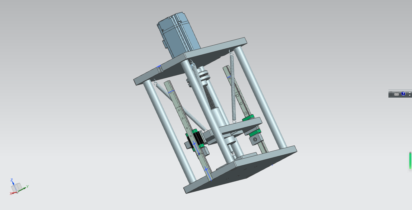 UG摩擦装置三维模型