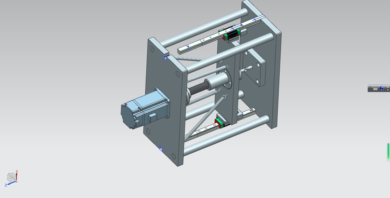 UG摩擦装置三维模型