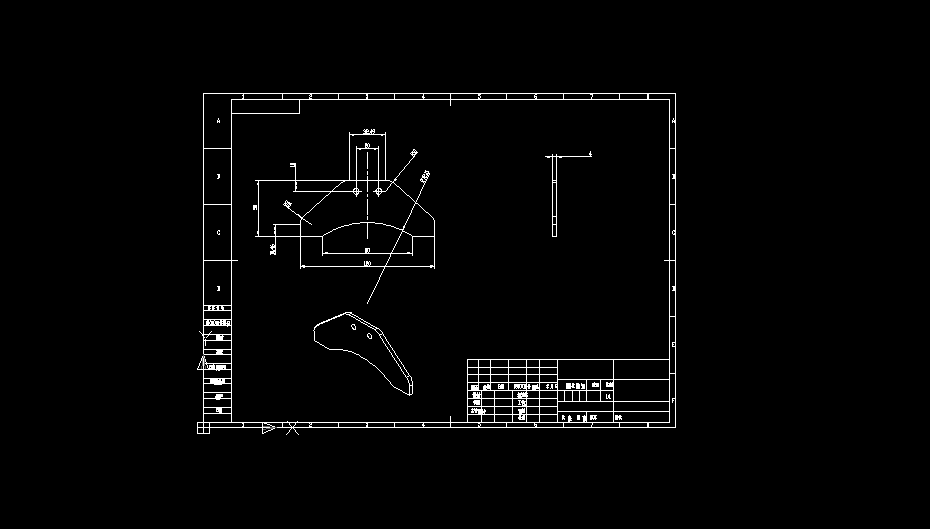 直线电机装配模型